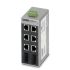 Phoenix ContactFL SWITCH SFN 6TX/2FX Series DIN Rail Mount Ethernet Switch, 6 RJ45 Ports, 100Mbit/s Transmission, 24V dc