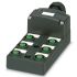Phoenix Contact SACB Series Sensor Box, M12, 4 way, 6 port