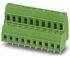 Phoenix Contact MKKDS 1/10-3.81 Series PCB Terminal Block, 10-Contact, 3.81mm Pitch, Through Hole Mount, 2-Row, Screw