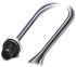 Phoenix Contact Male 5 way M12 to Sensor Actuator Cable, 500mm