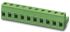 Borne enchufable para PCB Hembra Ángulo recto Phoenix Contact de 4 vías , paso 7.62mm, 12A, de color Verde, montaje De