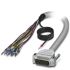 Phoenix Contact 4m 15 pin D-sub to Unterminated Serial Cable