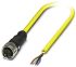 Phoenix Contact Female 4 way M12 to Unterminated Sensor Actuator Cable, 5m