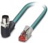 Ethernetový kabel, Modrá, PUR 500mm