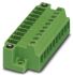 Phoenix Contact, 3.81mm Pitch, 10 Way, Pluggable Terminal Block, Header, Cable Mount, Screw Termination, 1833108