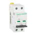 Schneider Electric C型MCB, 2极, 25 kA分断, 16A, 400VAC, iC65L系列 iC65L 2P C16A