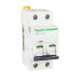 Schneider Electric C型MCB, 2极, 10 kA分断, 10A, 400VAC, iC65H系列 iC65H 2P C10A