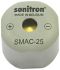 Sonitron 93.5dB, SMD Continuous Internal, Buzzer, 25 x 18mm, 5V dc up to 16V dc