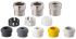 Bulgin 7000 Series Black, Grey, White, Yellow Metal Cable Gland Kit, PG13.5 Thread, 13mm Min, 15mm Max, IP66, IP68,