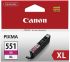 Canon CLI-551XL Druckerpatrone für Canon Patrone Magenta 1 Stk./Pack