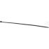 RS PRO Cable Tie, 450mm x 8 mm, Black Nylon, Pk-100