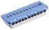 Entrelec MISTRAL65 Series Non-Fused Terminal Block, 11-Way, 100A, 6 mm², 16 mm² Wire, Screw Termination