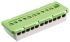 Entrelec MISTRAL65 Series Non-Fused Terminal Block, 11-Way, 100A, 6 mm², 16 mm² Wire, Screw Termination
