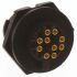 Amphenol Industrial Circular Connector, 10 Contacts, Panel Mount, Plug, Male, IP67, Ceres Series