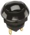 Otto Single Pole Double Throw (SPDT) Momentary Push Button Switch, IP68S, Panel Mount, 25V dc
