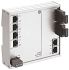 Harting Ethernet Switch, 6 RJ45 port, 24V dc, 10 Mbit/s, 100 Mbit/s Transmission Speed, DIN Rail Mount