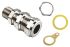 Kopex-EX C1 Cable Gland Kit, M20 Max. Cable Dia. 12mm, Brass, Metallic, 6mm Min. Cable Dia., IP66, With Locknut
