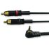 Van Damme 3m Male Stereo Mini Jack to Male Phono x 2 Aux Cable