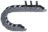 Igus 3500, e-chain Black Cable Chain - Flexible Slot, W95 mm x D64mm, L1m, 125 mm Min. Bend Radius, Igumid G
