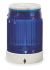 Schneider Electric XVP Series Blue Flashing Effect Beacon, 120 V ac, Xenon Bulb, AC, IP65