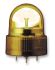 Indicador luminoso Schneider Electric serie XVR, efecto Giratorio, LED, Ámbar, alim. 24 V ac / dc