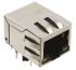 Transformador LAN Ethernet Wurth Elektronik, 1 puertos, Agujero pasante, 13.74 x 15.88 x 21.84mm, 0 → +70 °C