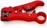 Knipex 16 60 06 SB Series Stripping tool for coaxial and data cables, 125 mm Overall