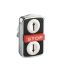 Schneider Electric Harmony XB4 Series Black, Red, White Momentary Push Button Head, 22mm Cutout, IP69K