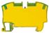 Legrand Green, Yellow 372 Feed Through Terminal Block, 600 (CSA) V, 600 (UL) V, 800 (IEC) V