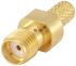 Rosenberger SMA Series, jack Cable Mount SMA Connector, 50Ω, Crimp Termination, Straight Body