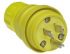 Molex Kabel Netzstecker Gelb, 2P, NEMA 5 - 15P / 0 USB-Buchsen, 125 V / 15A, für USA