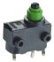 Marquardt Button Micro Switch, Pc Pin Terminal, 4 A @ 12 V dc, SP-CO, IP00, IP40, IP67