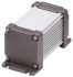 Takachi Electric Industrial AW Series Silver Aluminium Enclosure, IP67, Flanged, Grey Lid, 254 x 156.3 x 87mm
