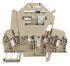 Weidmuller Z Series Beige Fused DIN Rail Terminal, Single-Level, Clamp Termination, Fused