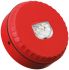 Jeladó Vörös, Villogó 10mA, LED, Falra szerelt rögzítésű, 9 → 60 V dc