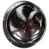 ebm-papst W4D350 Series Axial Fan, 230 V ac, 400 V ac, AC Operation, 2870m³/h, 145W, 680mA Max, 460 x 80mm