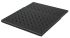 Rittal Black Adjustable Shelf 0.5U, 400mm x 483mm