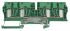 Weidmuller Z Series Green, Yellow PE Terminal, Single-Level, Clamp Termination