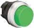 Lovato 绿色圆形按钮头, Φ22mm开孔, 弹簧复位, IP66, IP67, IP69K, Platinum系列 LPCB203