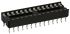 3M, 4800 2.54mm Pitch Straight 28 Way, Through Hole Stamped Pin Open Frame IC Dip Socket, 1A