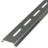 Carril DIN Perforado de Aluminio Omron x 7.3mm x 35mm, rail simétrico