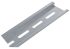 Carril DIN Perforado de Aluminio, Anodizado Omron, dim. 1m x 35mm x 7.3mm, rail simétrico