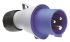 ABB, Easy & Safe IP44 Blue Cable Mount 2P+E Industrial Power Plug, Rated At 64A, 230 V