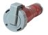 ABB, Tough & Safe IP67 Red Cable Mount 3P+E Industrial Power Socket, Rated At 16A, 415 V