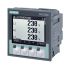Siemens SENTRON PAC3200 Graphical, LCD, Monochrome Energy Meter with Pulse Output, 92mm Cutout Height