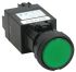 Indicador LED Idec, Verde, lente enrasada, marco Negro, Ø montaje 24.1 x 22.3mm, 480V ac