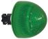 Indicador LED Idec, Verde, lente enrasada, marco Negro, Ø montaje 24.1 x 22.3mm, 150mA