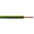 RS PRO Green/Yellow 2.5 mm² Hook Up Wire, 14 AWG², 7/0.67 mm, 100m, Polyolefin Cross-linked EI5, Type EI 5 to EN