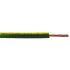 RS PRO Green/Yellow 4 mm² Hook Up Wire, 12 AWG², 7/0.85 mm, 100m, Polyolefin Cross-linked EI5, Type EI 5 to EN 50363-5