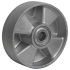 LAG Grey Aluminium High Temperature Resistant, Low Rolling Resistance Trolley Wheel, 500kg